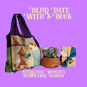 Blind Date With A Book/Colorful Tote Bag
